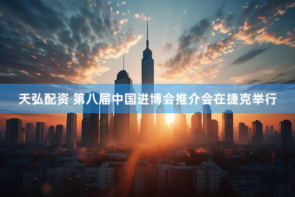 天弘配资 第八届中国进博会推介会在捷克举行