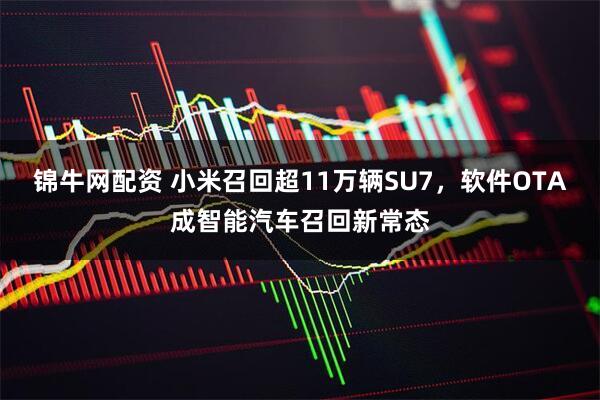 锦牛网配资 小米召回超11万辆SU7，软件OTA成智能汽车召回新常态